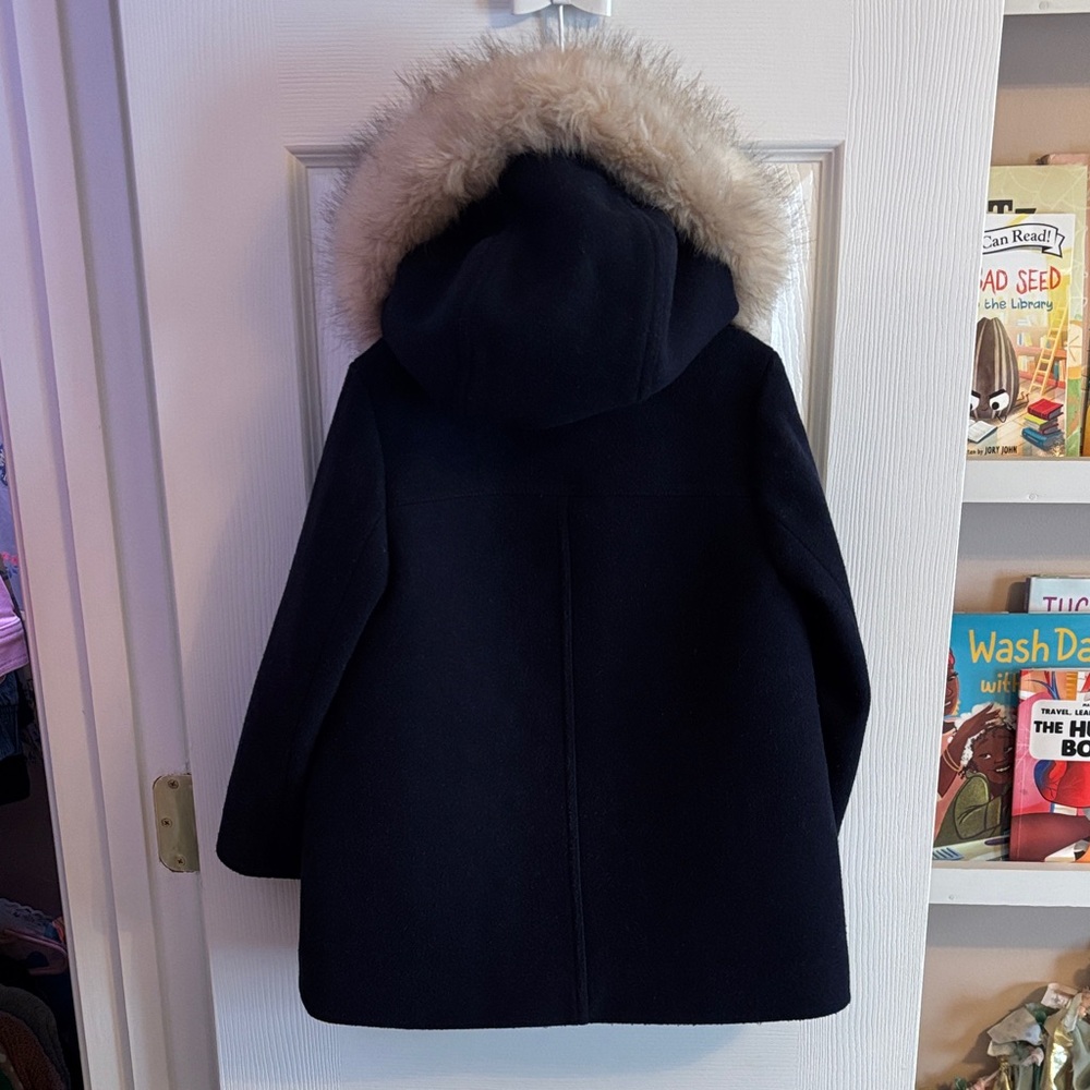Crewcuts Navy Blue Wool Stadium Kids Coat Size 4-5 - Picture 11 of 11
